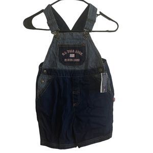 𝅺new POLO Shorty Overalls Short Striped UNISEX